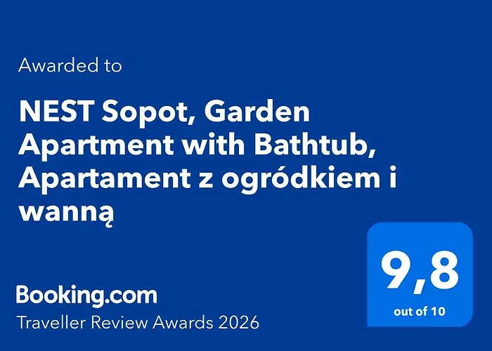 Lejlighed Nest Sopot, Garden With Bathtub, Z Ogrodkiem I Wanna *